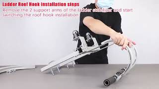 Ladder Stabilizer Installation Video [upl. by Bolen518]