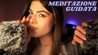 🧘 ASMR MEDITAZIONE GUIDATA SUB ENG Rilassati Seguendo Le Mie Istruzioni  Whispering amp Fluffy Mic [upl. by Aubert]