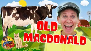 Old MacDonald Had A Farm  Farm Animals  Dream English Kids [upl. by Dollie809]