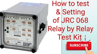 How to test JVS Make IDMT relay by Relay Test Kit industrialtechnical relay overcurrent [upl. by Nart]