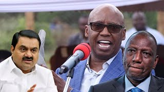 KIMEUMANA FURIOUS JIMMY WANJIGI LEAKS SHOCKING DETAILS ABOUT THE JKIA ADANI DEAL [upl. by Divadnoj]