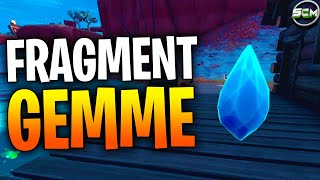 RAMASSER DES FRAGMENTS DE GEMMES A DES DOCKS FORTNITE EMPLACEMENT FRAGMENTS GEMMES FORTNITE QUÊTE [upl. by Zachary]