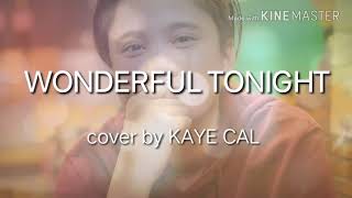 KAYE CAL Ezra Band  Wonderful Tonight Lyric Video [upl. by Ensoll]