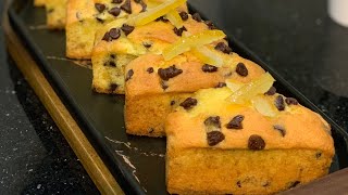 ميني كيك بالبرتقال و حبيبات الشكلاطة Mini cake aux oranges et pépites chocolat [upl. by Ecirtemed]