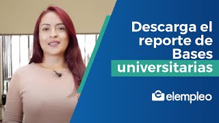 Así puedes descargar el reporte de utilización de Bases Universitarias║elempleo [upl. by Shore]