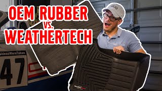 Porsche Rubber Floor Mats vs WeatherTech Floor Liners [upl. by Ramal]