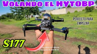 Volando el Drone de HYTOBP S177  Tiene motores con mucha potencia [upl. by Rocky]