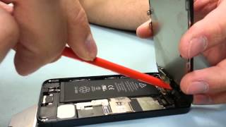 iPhone 5 Screen Repair done In 3 Minutes [upl. by Aseral]