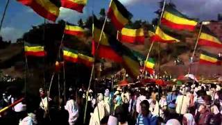 Timkat 2011 Lalibela Ethiopia part 1 [upl. by Kendrah]