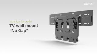 Hama TVWall Bracket TILT “No Gap” for Samsung TV’s for virtually flush mount [upl. by Bertrand704]