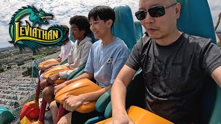 Canadas Wonderland Leviathan  OnRide POV [upl. by Hildagarde52]