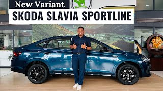 New Skoda Slavia Sportline Variant Detailed Walkaround  In English  Auto Quest [upl. by Eselahs109]