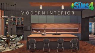 Aesthetic Modern House noCC the Sims 4  Stop Motion [upl. by Cyprian]