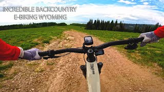 TOO FUN 3K VERT WYOMING EBIKING IN THE TETONS  ARI TIMP PEAK MOUNTAIN BIKING [upl. by Zilvia]