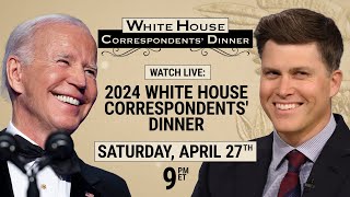 Watch 2024 White House Correspondents’ dinner  NBC News NOW [upl. by Huda358]