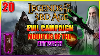 BFME1 HD Edition  Legends of the Third Age Mod 2024  Evil Campaign  Mouths of the Entwash 20 [upl. by Tish981]