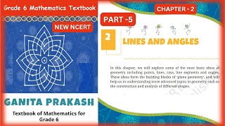 Class 6 Maths  Chapter 2  Lines And Angle  Part  5 GANITA PRAKASH  New Ncert  class6th [upl. by Leonidas]