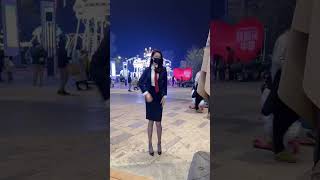 Trump dance is now in China  Pretty  MADE IN USA [upl. by Atinihc]