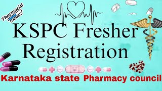 KSPC Online Registration In kannada dpharma [upl. by Ynottirb]