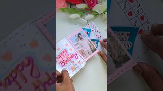 shorts 🌷DIY Pop up Greeting card using paper diy craft craftideas giftideas greetingcard [upl. by Garretson630]