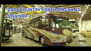 2004 Country Coach Magna 42 [upl. by Ahsitra]