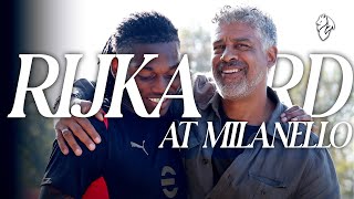 Frank Rijkaard back at Milanello [upl. by Tedi]