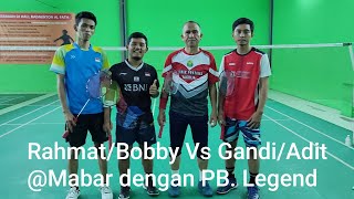 RahmatBobby PBALFATH Vs GandiAdit PB LEGEND Mabar dengan PB Legend [upl. by Wescott18]