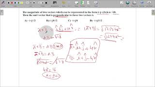 The magnitude of two vectors which can be represented in the form [upl. by Medeah870]