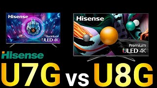 Hisense U8G vs U7G Buyers Guide [upl. by Erastatus]