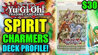 YuGiOh The 30 Spirit Charmers Deck Profile Spirit Charmers Structure Deck x3 [upl. by Ezri]