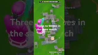 fortnite 3 no scopes [upl. by Borer]