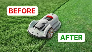 FINALLY  A Robot Lawn Mower that works GREAT Sunseeker Orion X7 [upl. by Arvad538]