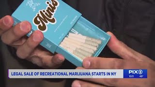 First legal Weed dispensary opens in Manhattan [upl. by Arlo]