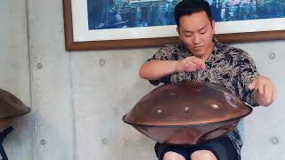 ハンドパン  Meraki instruments  ​⁠Koshigaya  HandPan Live [upl. by Anidene]