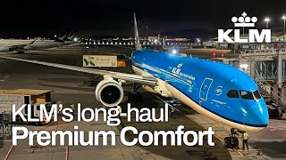 KLM 7879 Premium Comfort  Hong Kong ✈ Amsterdam [upl. by Zina]