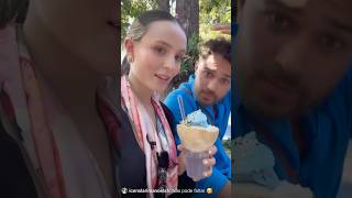 Larissa Manoela mostra sorvete inusitado larissamanoela [upl. by Hairehcaz638]