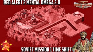 CampC RED ALERT 2 Yuris Revenge  Soviet Mission 1 TIME SHIFT [upl. by Ynnhoj]