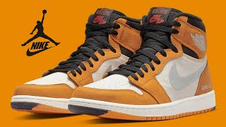 Air Jordan 1 GoreTex Light Curry  Review [upl. by Eelrahs]