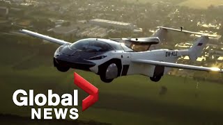 Flying car gets the green light to operate in Slovakia [upl. by Ocir]