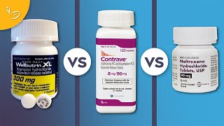 Bupropion vs Contrave vs Naltrexone Similarities and Differences [upl. by Mohl312]