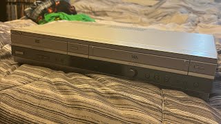 Demonstration Video on my new Sony DVDVCR combo SLVD560P [upl. by Cutcheon]