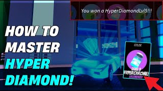 Dominate HyperChromes Mastering HyperDiamond Level 5  Ultimate Guide Roblox Jailbreak [upl. by Gilder]