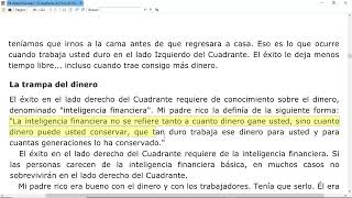 08 El Cuadrante del Flujo del Dinero Robert Kiyosaki [upl. by Vorster]