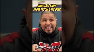 Fernando Vargas says quotAll Tyson has to do is touch Jake ONCE amp its OVERquot [upl. by Vassili52]