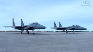 New F15EX Eagles Arrive at Eglin AFB [upl. by Lustick]