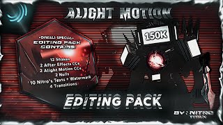 Alight Motion Editing Pack  Diwali Special Wis Pack By Nitro Titan [upl. by Gardell]