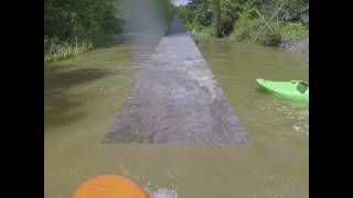 Kayaking Taughannock Creek [upl. by Araem]