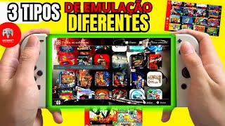 OS 3 JEITOS DE JOGAR JOGOS ANTIGOS RETRÔ NO SWITCH [upl. by Atteloc]