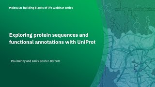 Exploring protein sequences and functional annotations with UniProt [upl. by Cassaundra]