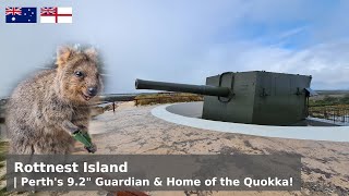 Rottnest Island  The worlds most adorable coastal defence emplacement [upl. by Yakcm810]